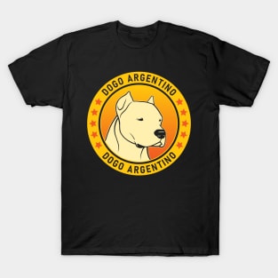 Dogo Argentino Dog Portrait T-Shirt